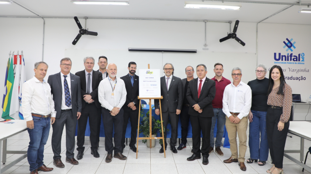 UNIFAL-MG inaugura NAF Previdenciário e NAF Comex com apoio da Receita Federal