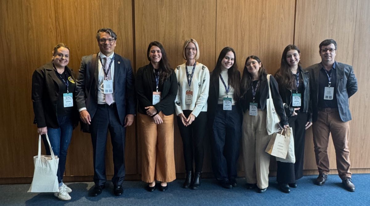 Integrantes do Laboratório de Antropologia Forense e da Liga Acadêmica de Ciências Forenses da UNIFAL-MG participam do Interforensic