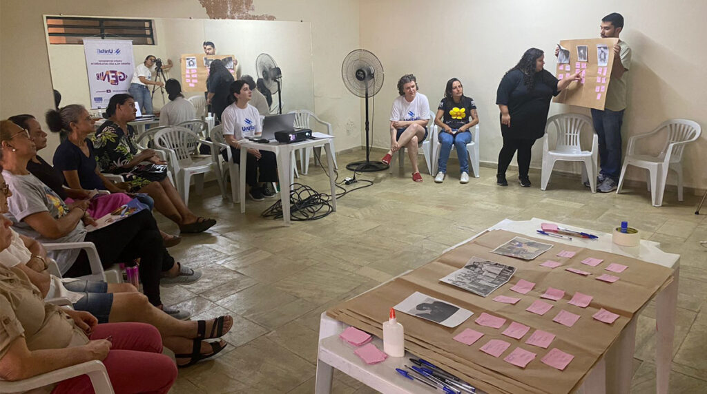 Pesquisa de iniciação científica analisa como as atividades das ‘Tertúlias Dialógicas’ fortalecem redes de apoio entre mulheres em situação de risco social de Varginha