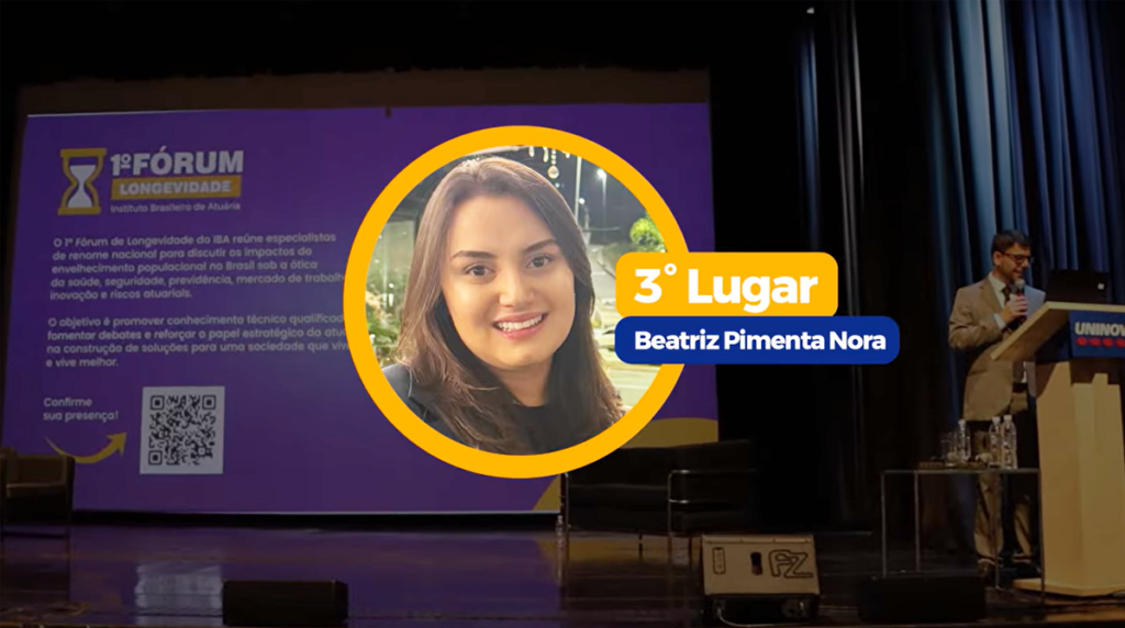 Egressa de Ciências Atuariais da UNIFAL-MG está entre os destaques do 9º Prêmio Ricardo Frischtak por relevância de estudo sobre riscos climáticos e mercado de seguros