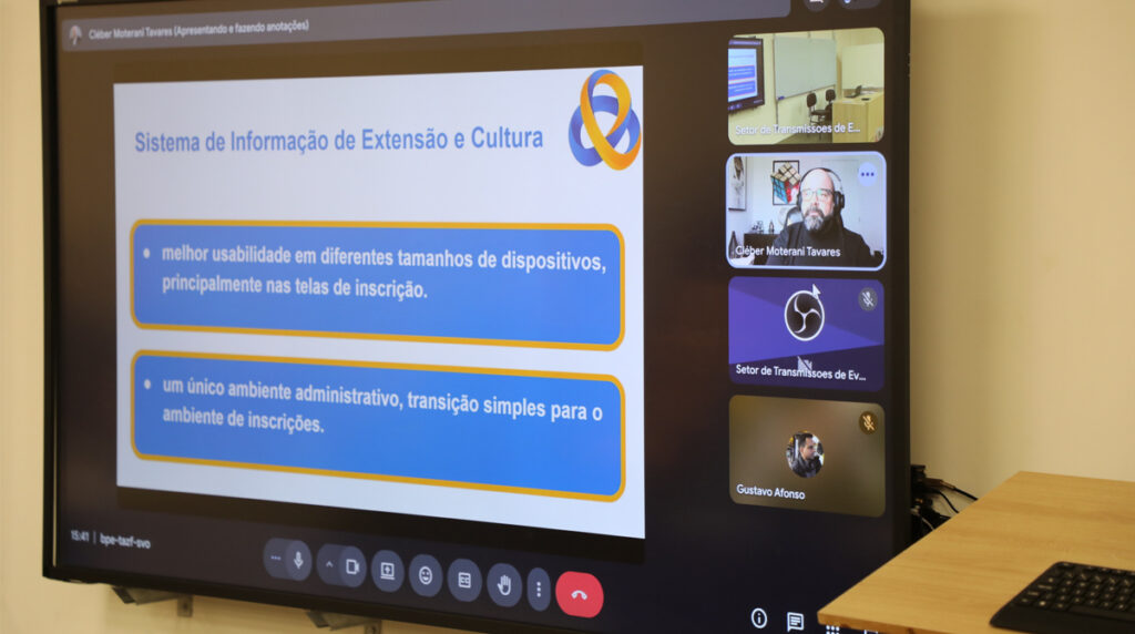 Sistema de Informação de Extensão e Cultura moderniza gestão das ações extensionistas e marca nova etapa após legado do CAEX na UNIFAL-MG
