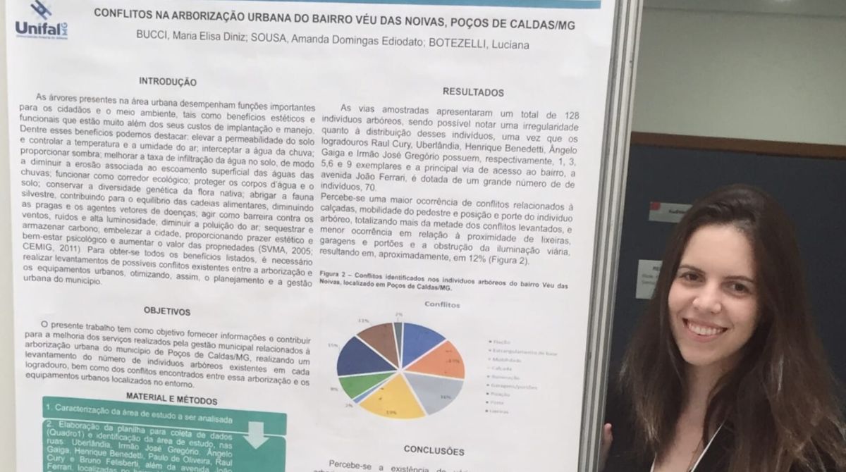 “Os professores exerceram seu trabalho com muito amor, carinho, comprometimento, empatia e acolhimento com os estudantes. São profissionais que fizeram diferença na minha formação. Sou grata por ter convivido e aprendido com eles”, declara Maria Elisa Diniz Bucci, egressa da UNIFAL-MG