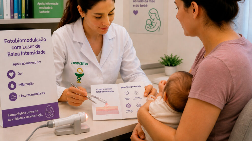 Conselho Federal de Farmácia aprova proposta de pesquisadoras da UNIFAL-MG para uso de fotobiomodulação por farmacêuticos na assistência a lactantes
