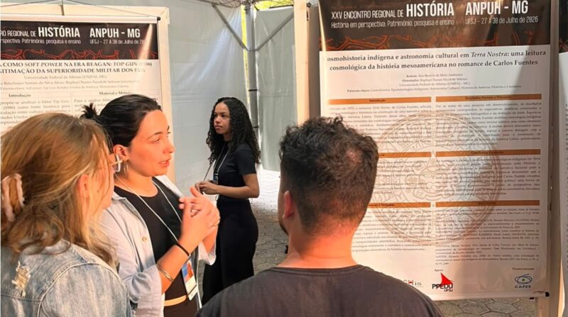 Estudantes do curso de História apresentam trabalhos no 25º Encontro Regional da Associação Nacional de História em Minas
